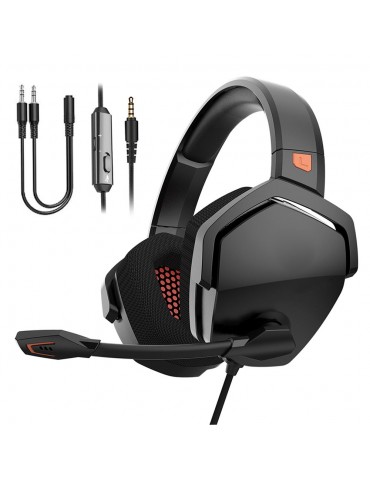 N16 Over Ear Gaming Headset Noise Cancelling Headphones with Microphone 3.5mm Wired Gaming Earphone for PS4 PC Computer Laptop Mobile Phone