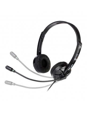 H58 Computer Wired Headphone Office Bussiness Lightweight Noise Cancelling Headset with Microphone