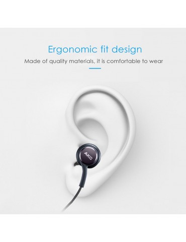 3.5mm Earphones with Mic S8 Plus Compatible with Other Smartphone Devices Non-retail Version