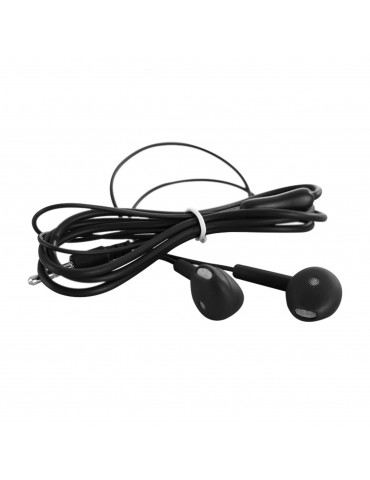 U88 Universal Wired Control Earphone Fashion Pure Color 3.5mm Plug Headphone with Microphone