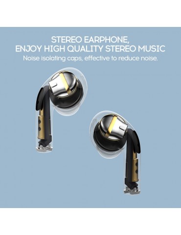 In-Ear BT 5.0 Headphones Running  Earphones Noise Cancelling Handsfree