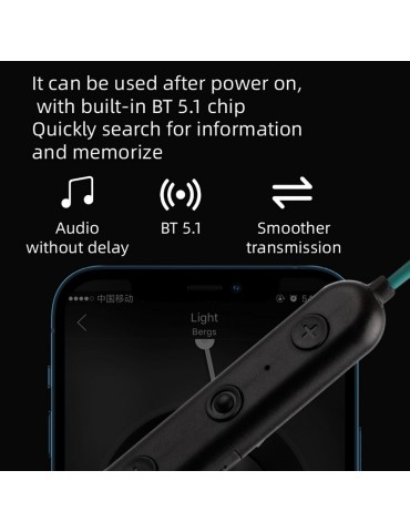 TWS Neckband Earphone S1 Wireless In Ear Sports Headset Arbitrary Bending 3D Surround Magnetic Absorption Storage Waterproof Earphone Gules