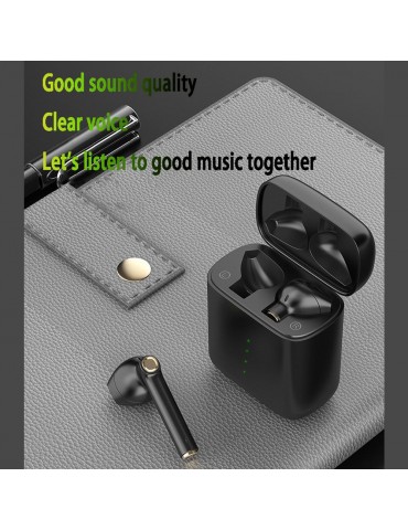 HD-S16 True Wireless BT Headset Sports Earphones Business Earbuds Stereo Touch Control for iPhone Noise Reduction Mini Headphones