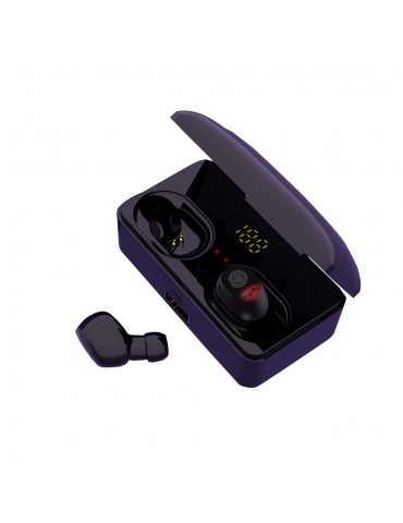 G10 True Wireless Stereo Earphones BT 5.0 Wireless Mini Sports Earbuds 9D HiFi Sound Headset HD Call Noise Reduction Headphones LED Digital Power Display Fingerprint Touch Control