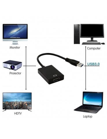 converter USB3.0 adapter cable external graphics card USB to 3.0