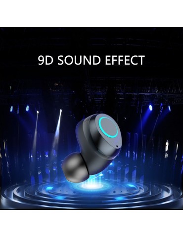 i07 BT5.0 Wireless Headphones Auto Pairing Noise Reduction Touch Control Waterproof Charge Box Digital Display