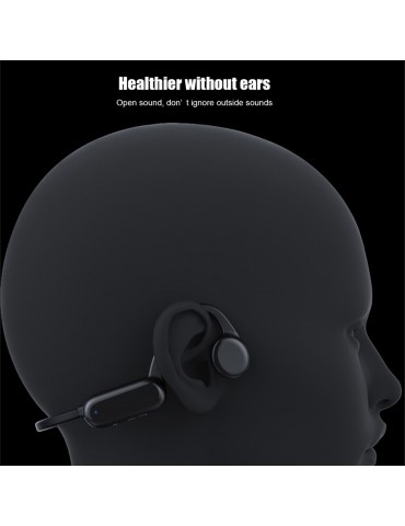 X18 Pro Bone Conduction Headphones 8GB MP3 Player Wireless BT5.0 Earphone IPX8 Waterproof Swimming Sports Headset Hands-free with Microphone