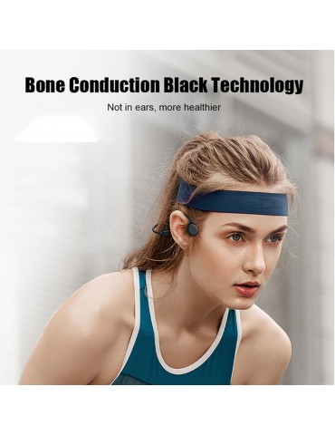 X18 Pro Bone Conduction Headphones 8GB MP3 Player Wireless BT5.0 Earphone IPX8 Waterproof Swimming Sports Headset Hands-free with Microphone